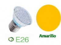 LAMPARA E26 AMARILLO